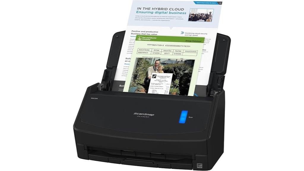 high speed automatic document scanner