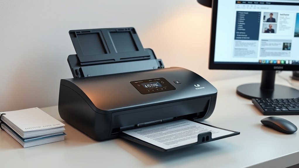 key small business scanner features