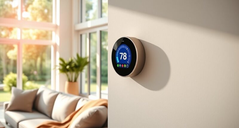 large home smart thermostats