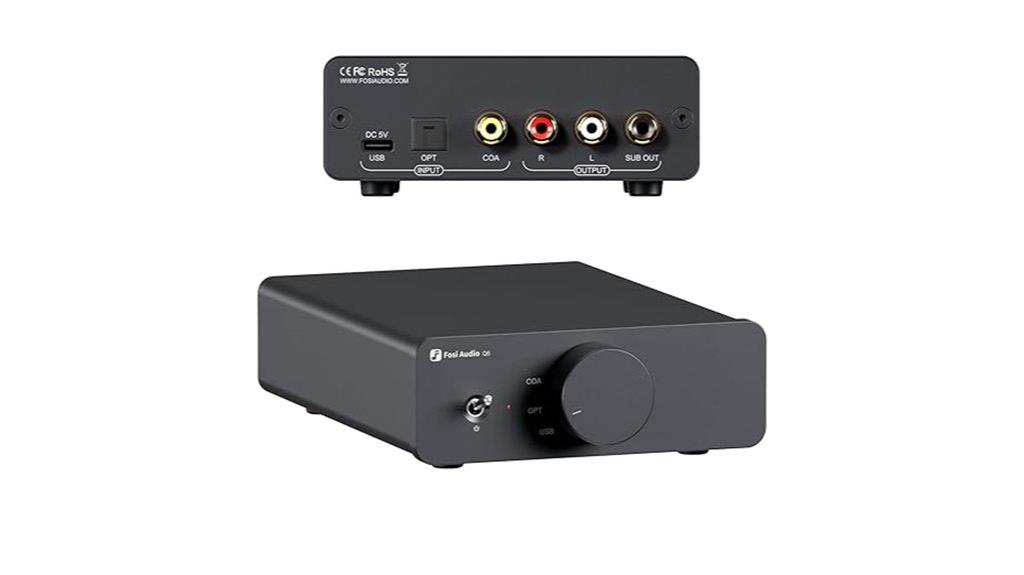 mini desktop dac converter