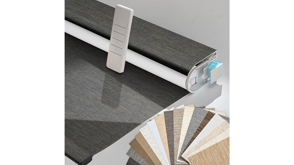 motorized remote roller shades