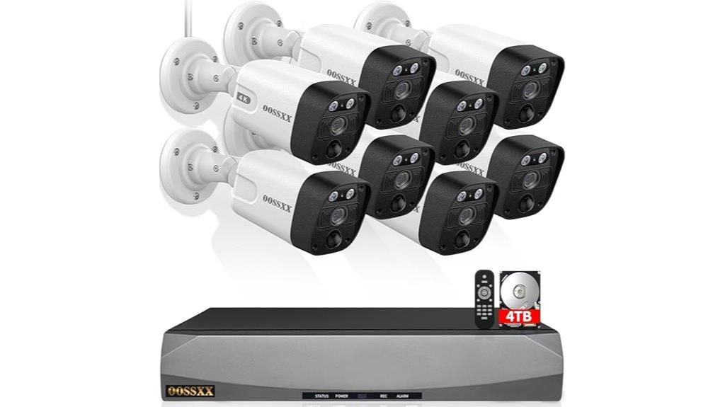 outdoor poe security camera