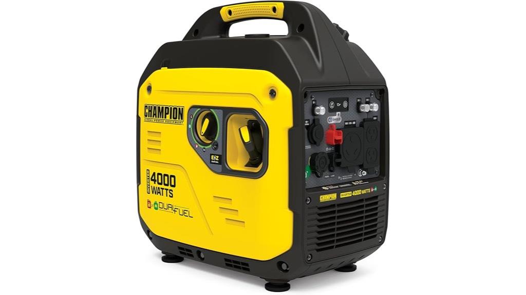 portable dual fuel inverter