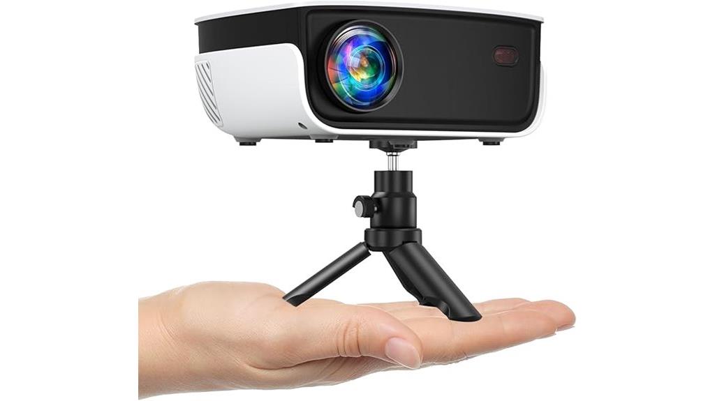 portable outdoor movie projector