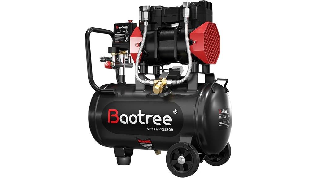 portable quiet air compressor