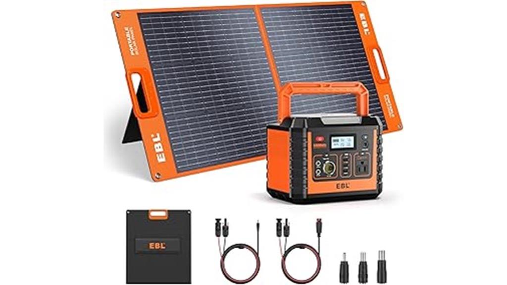 portable voyager 300wh solar