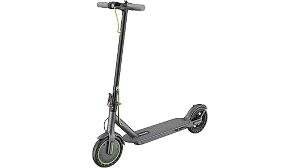 powerful solid tire scooter