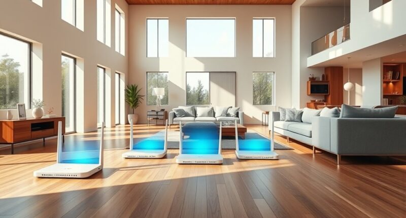 premium large house wifi