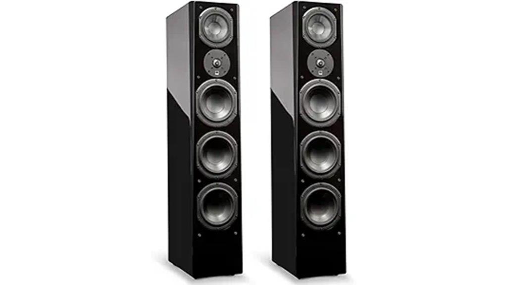 premium piano gloss speakers