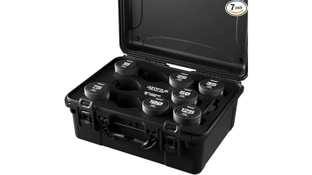 professional 7 lens camera kit