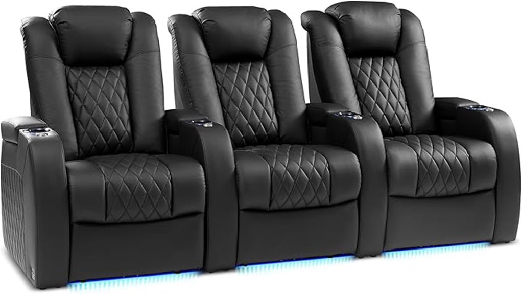 recliner home theater setup