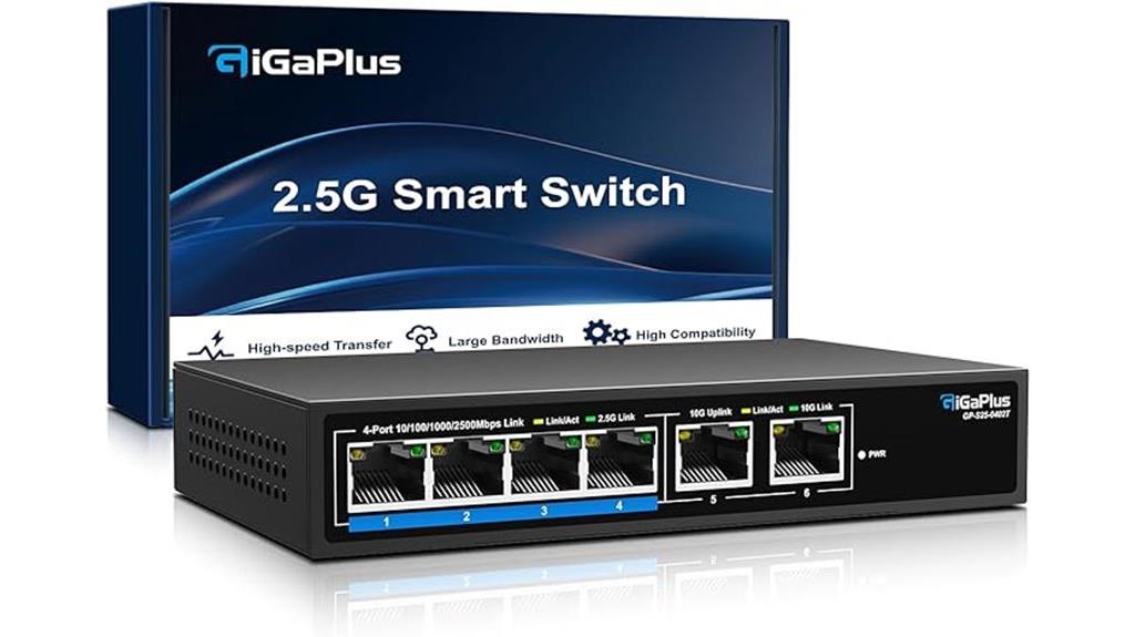 six port 10gb switch