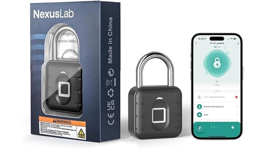 smart fingerprint lock control