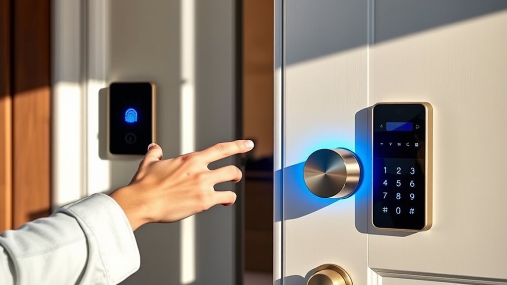 smart lock features and security