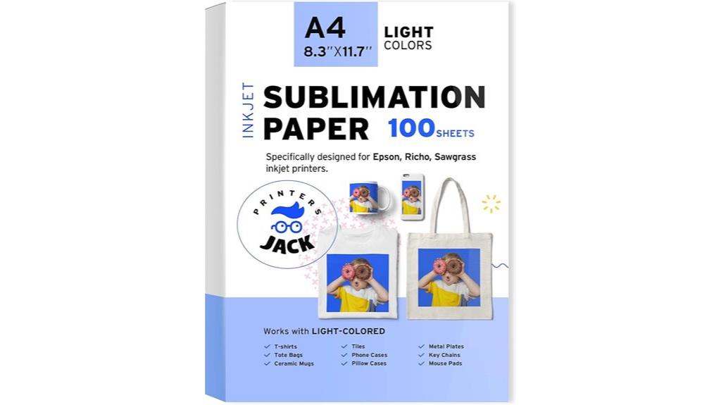 sublimation paper for inkjet