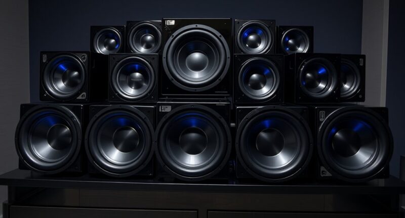 top audiophile subwoofers list