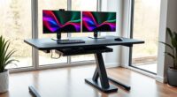 top dual monitor standing desks