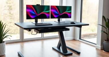 top dual monitor standing desks