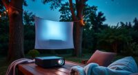 top portable outdoor movie projectors