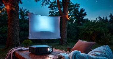 top portable outdoor movie projectors
