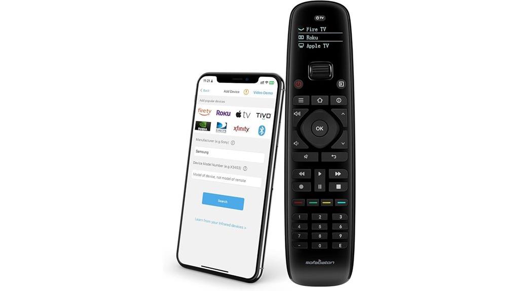 universal remote with app