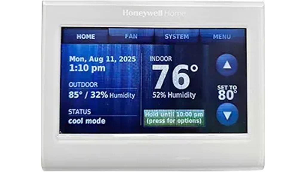 wi fi touch screen thermostat