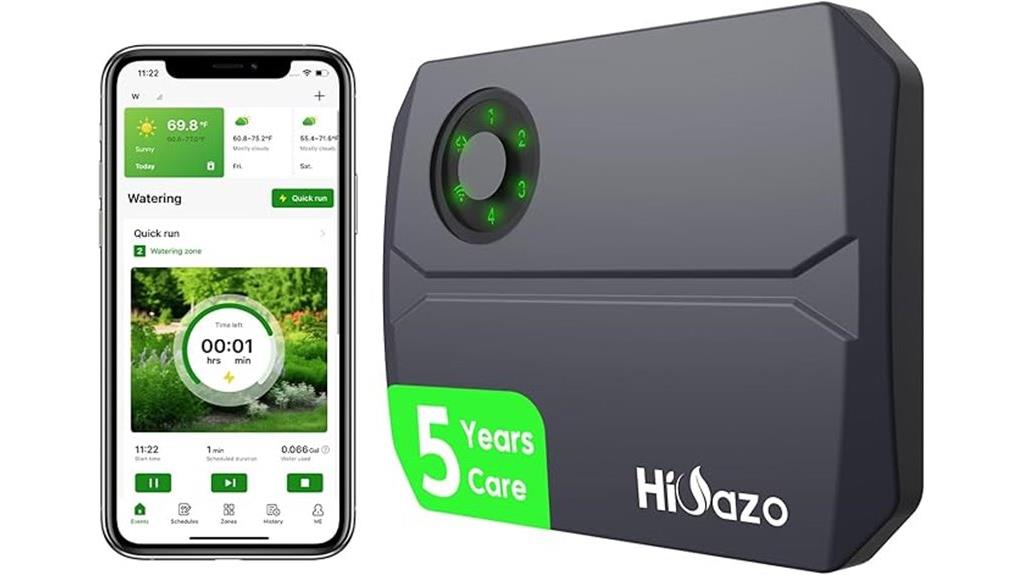 wifi enabled irrigation control system
