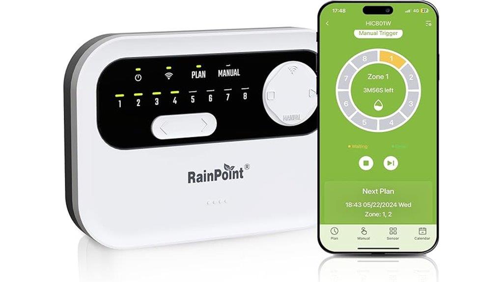 wifi smart irrigation timer