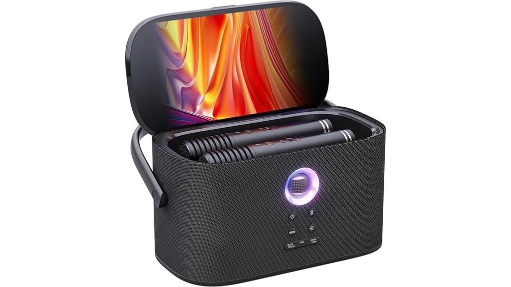 wireless karaoke system with tv
