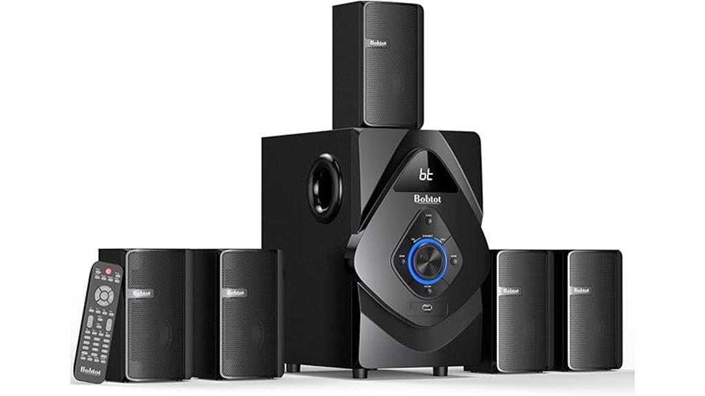 wireless rear subwoofer system