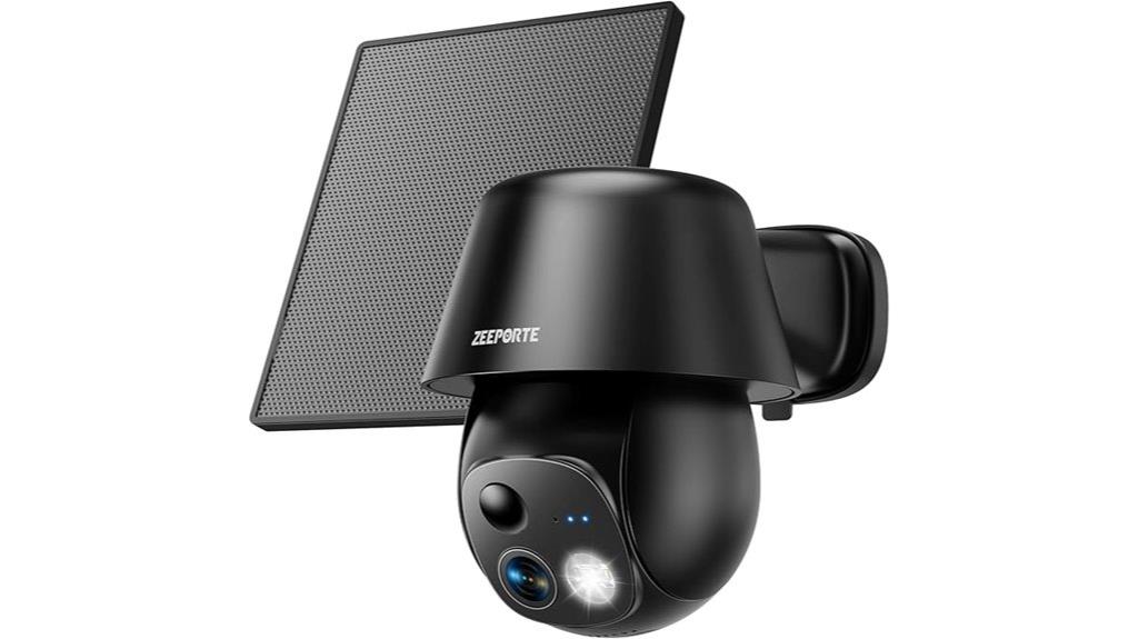 wireless solar ai camera