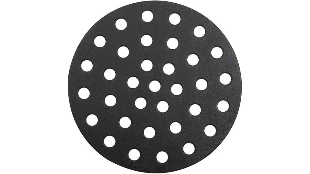 10 5 inch cast iron grill