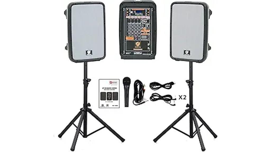 10 inch bluetooth pa