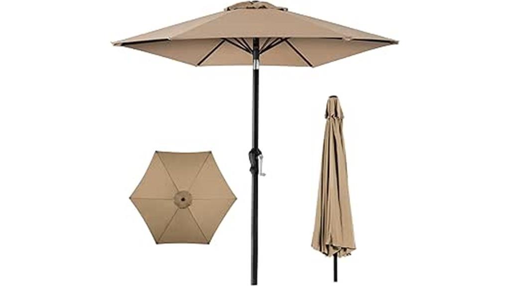 10ft steel polyester umbrella
