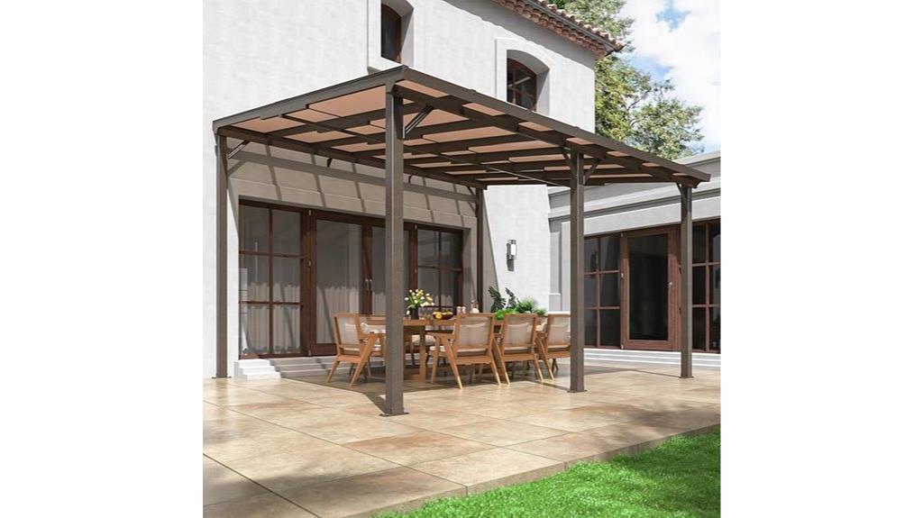 10x14 ft hardtop gazebo