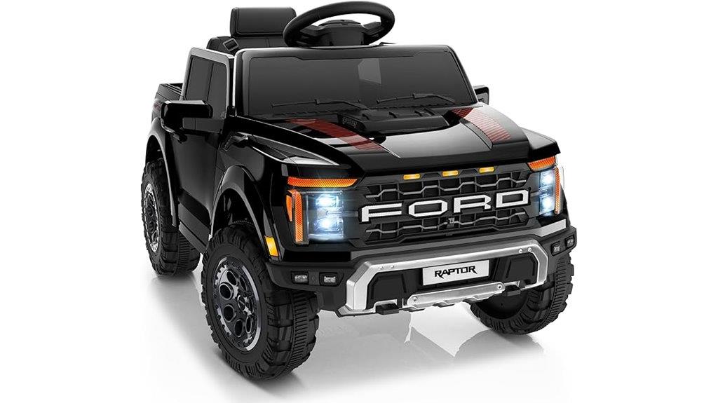12v raptor ride on toy