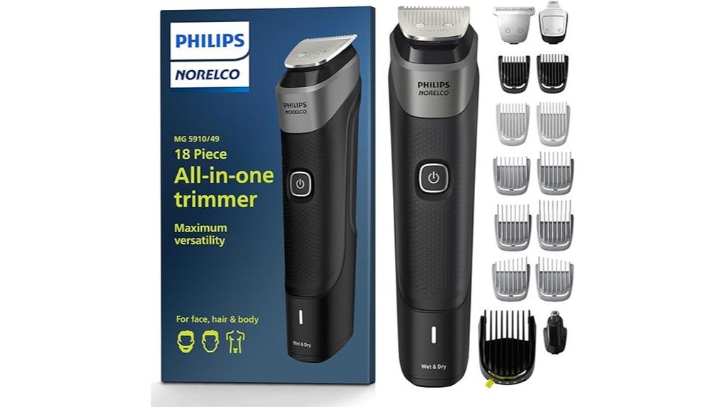 18 piece men s trimmer
