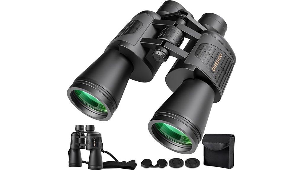 20x52 binoculars with case