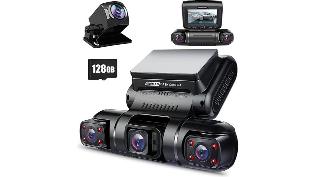 360 degree dash cam features