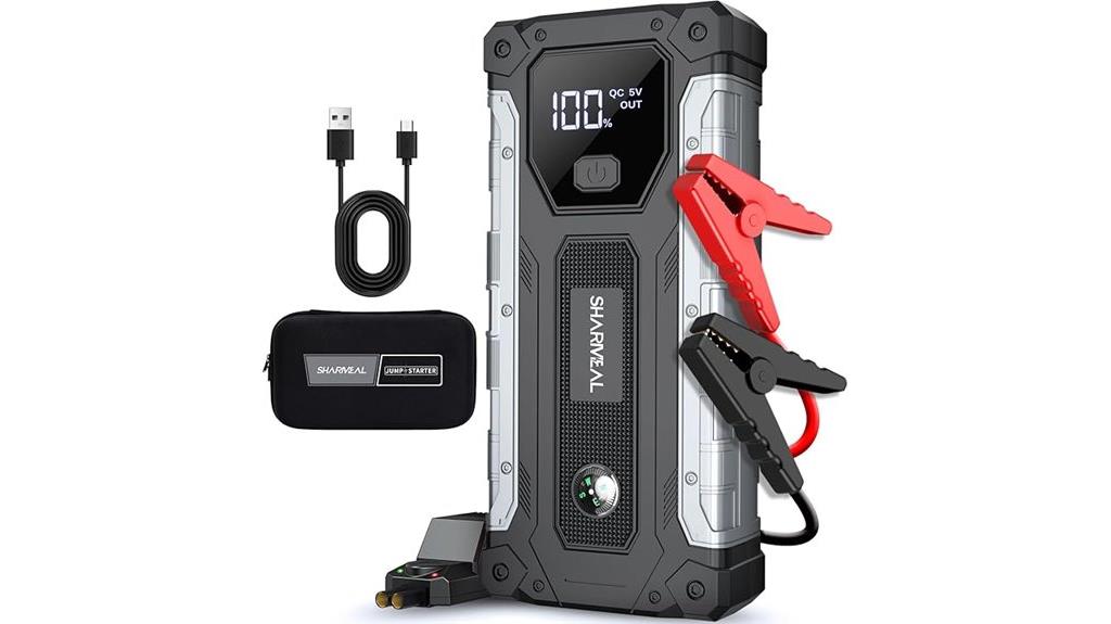 4000a portable car jump starter