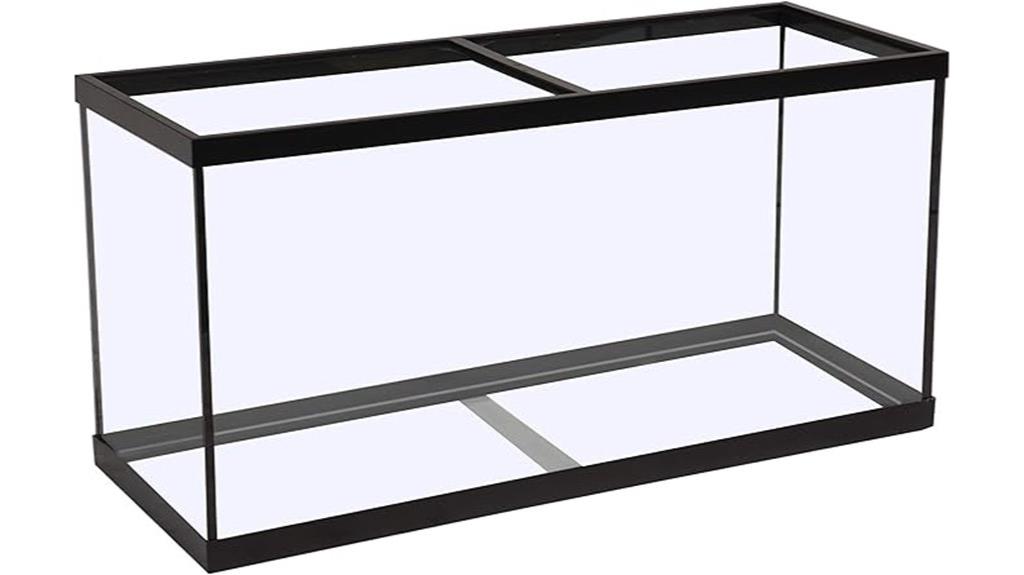 55 gallon rectangular aquarium