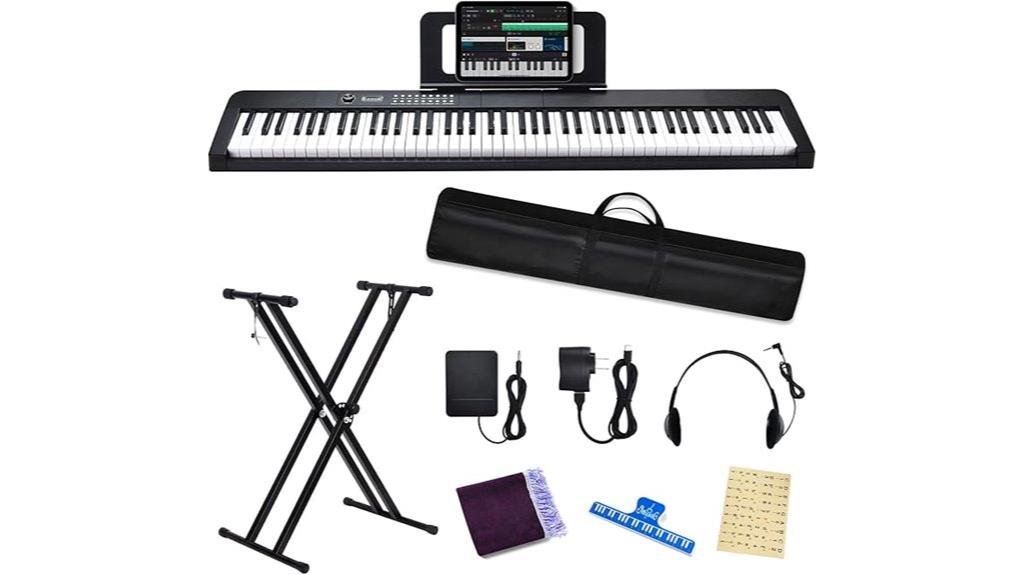 88 key electronic keyboard