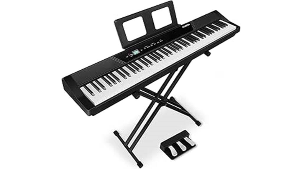 88 key weighted digital piano