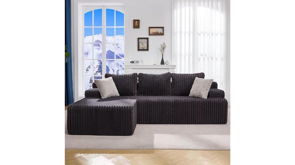 96 inch modular sofa