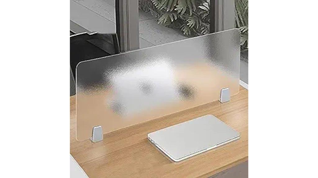 acrylic desk privacy screen