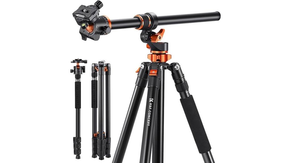 adjustable camera tripod size