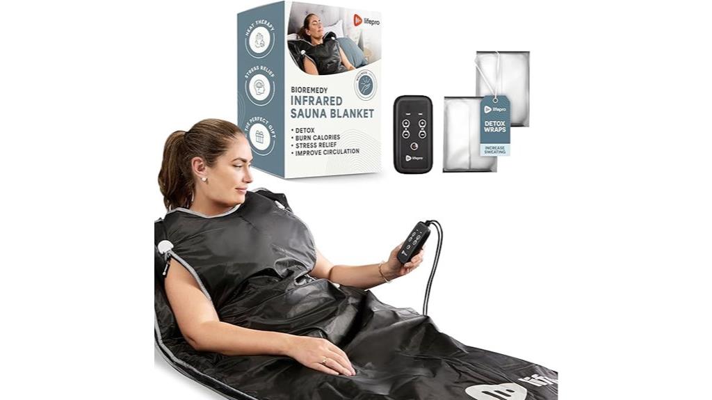 adjustable infrared sauna blanket