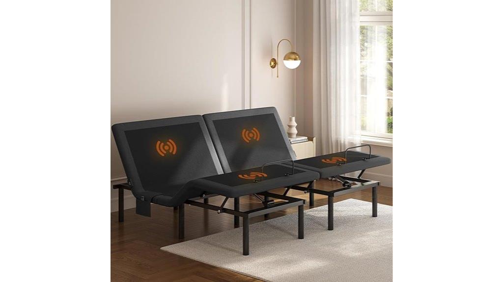 adjustable king bed remote