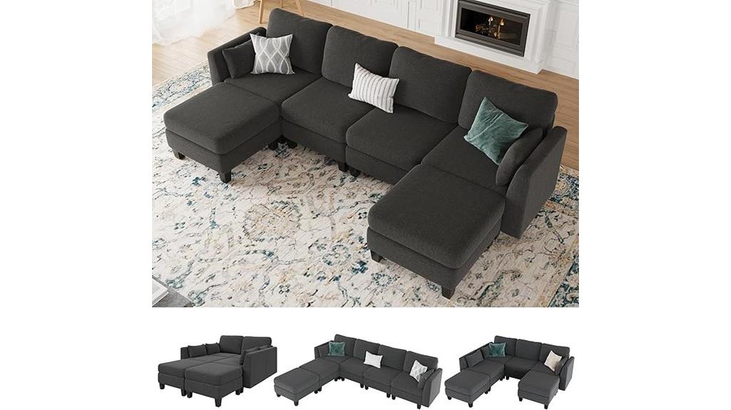 adjustable memory foam couch