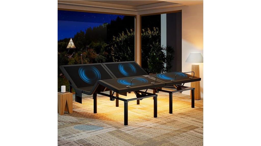 adjustable split king bed